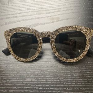 Saint Laurent glitter sunglasses